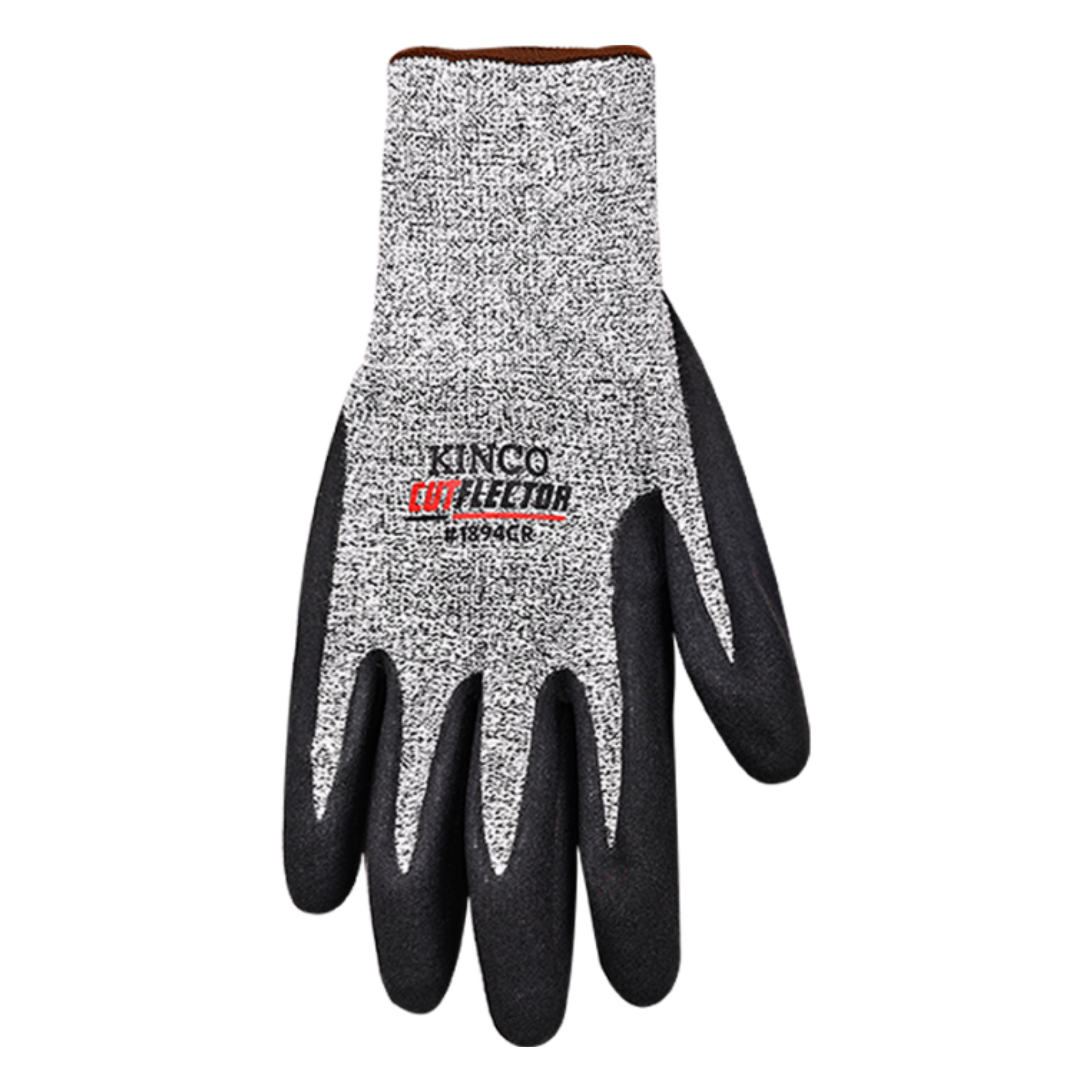 Kinco 1894CR Knit Shell and Sandy Foam Nirtle Palm Cut Lvl 4 Gloves from GME Supply